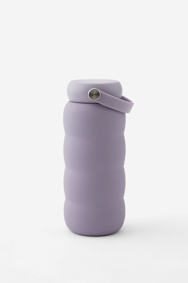 The Cloud Metal Drink Bottle, SILVER LILAC