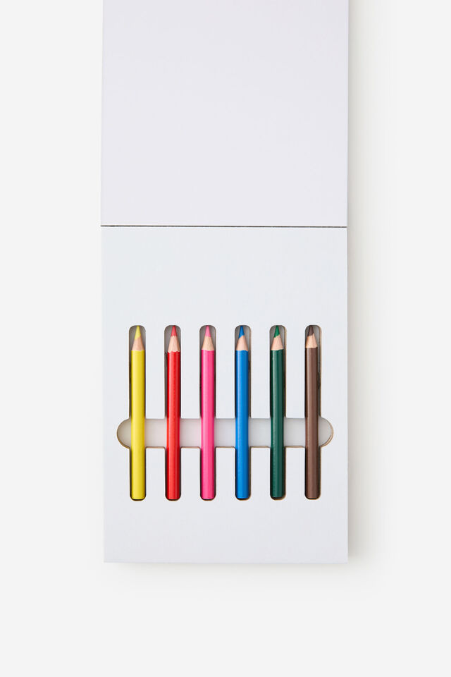 Mini Colouring Pad, WOODLAND WHIMSY