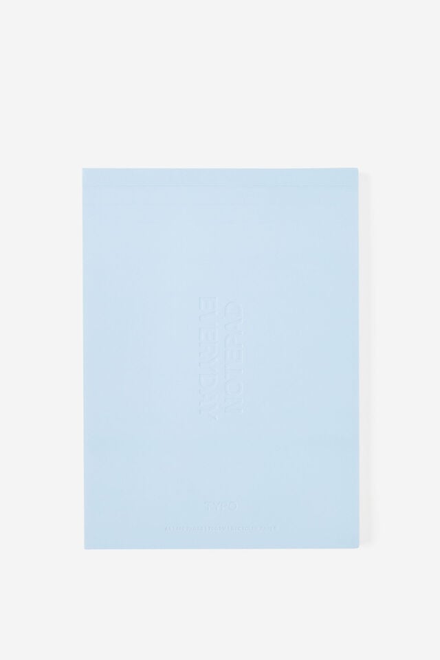 A5 Lined Notepad, BLUE SKIES