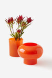 Retrograde Bulbous Vase, HOT SAUCE - example image 3
