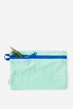 Zip Up Grid Pencil Case, JELLY MINT & BERRY - alternate image 2