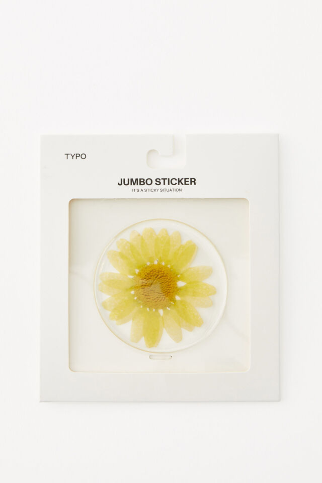 Premium Jumbo Sticker, TRAPPED FLOWER