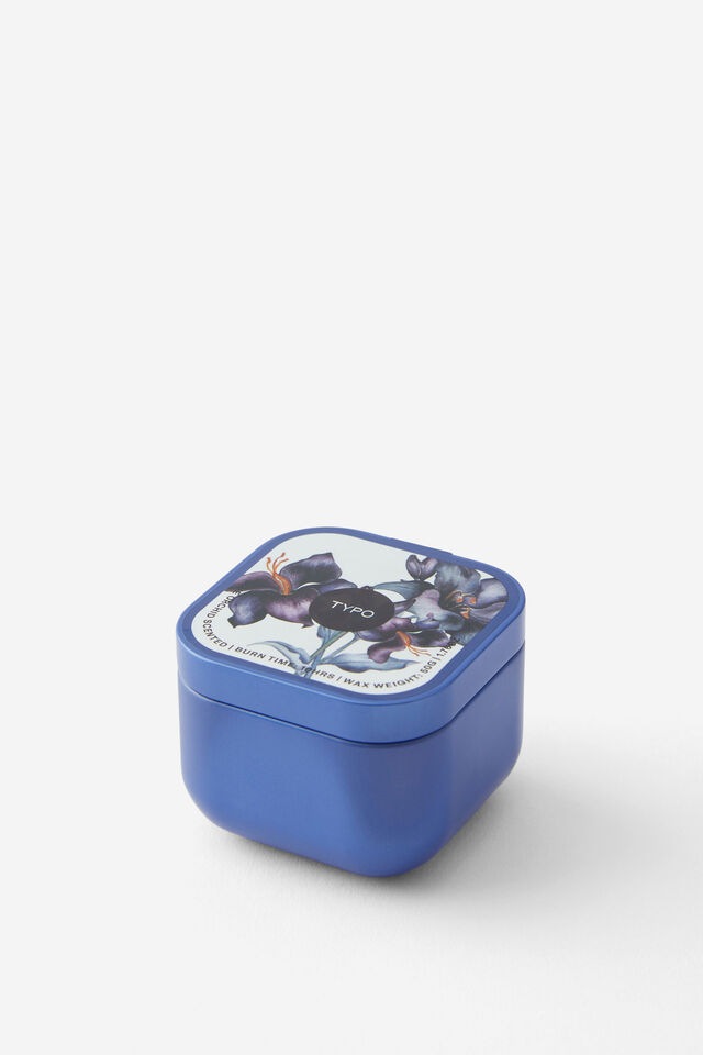 Traveller Tin Candle, BLUE ORCHID