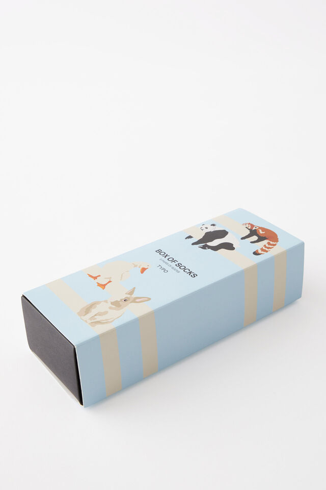 Box Of Socks, ANIMALS (S/M)