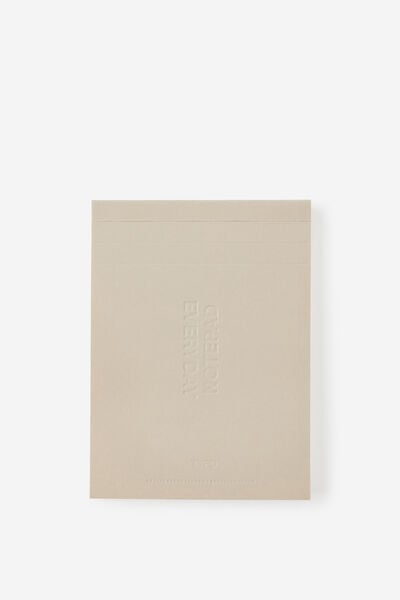 A6 Lined Notepad, RIVER GUM