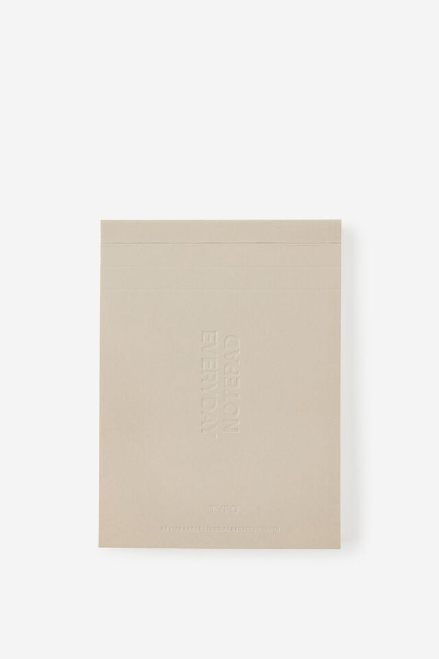 A6 Lined Notepad, RIVER GUM