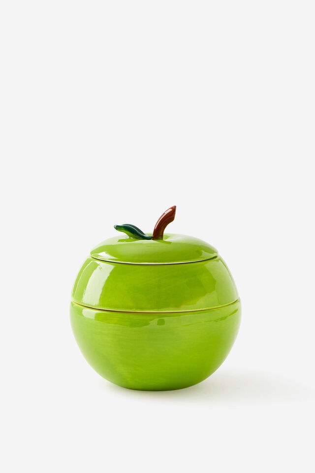 Trinket Tray Stack, GREEN APPLE