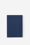 A5 Soft Lined Notetaker Notebook, DEEP SPACE - example image 1