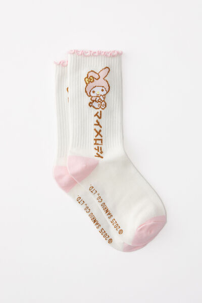 Socks, LCN SAN HELLO KITTY MY MELODY FRILL