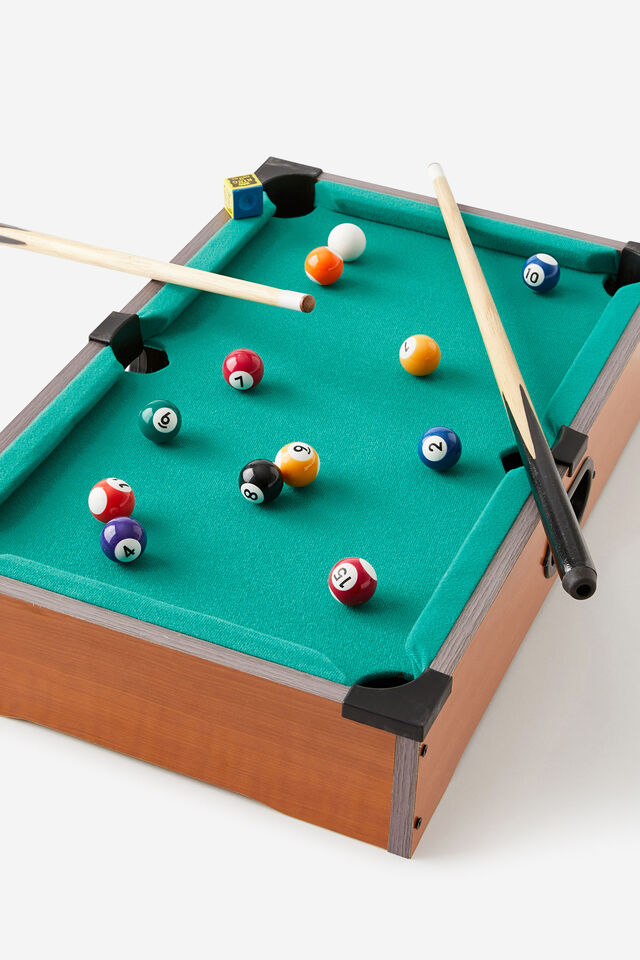 Table Top Game, MINI POOL/ EMERALD GREEN