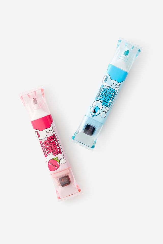 Roller Stamp Highlighter, BUBBLEGUM