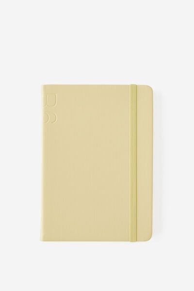 B6 Hard Cover Lined Notebook, LIMONCELLO