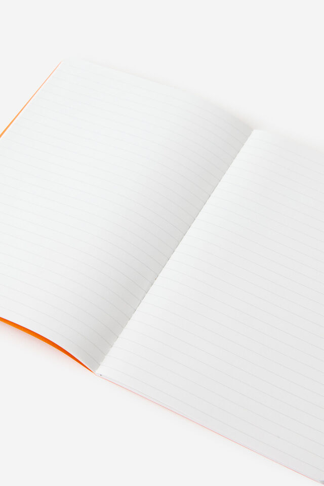A5 Stitch Notebook, HOT SAUCE