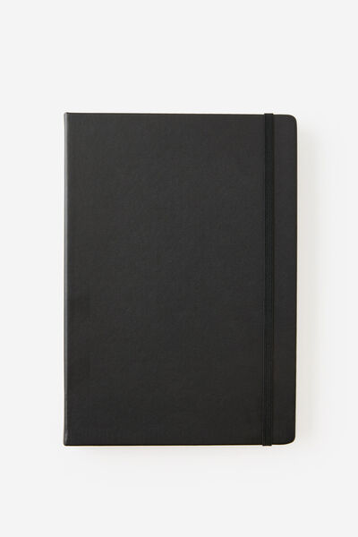 Metro B5 Hard Dot Notebook, Black