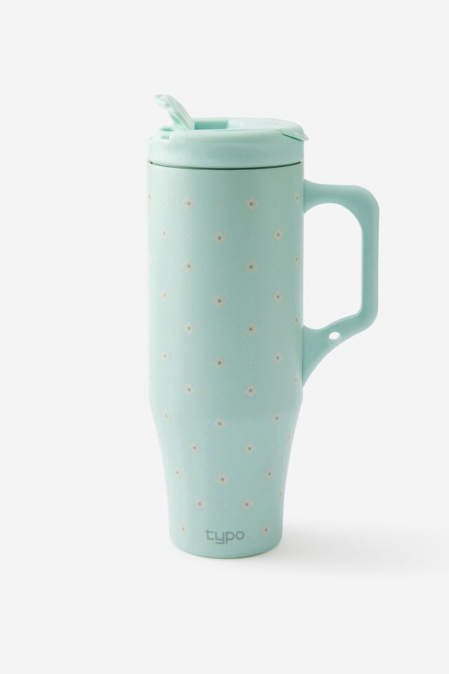 Loft Tumbler 1.2L, RETRO POLKA MINTY