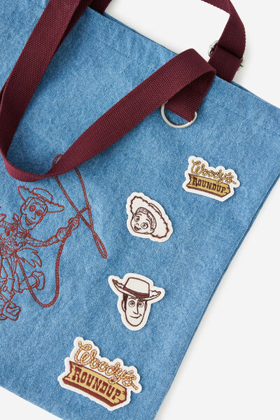 Collector Iron On Patches 3Pk, LCN DIS TOY STORY WOODYS ROUNDUP