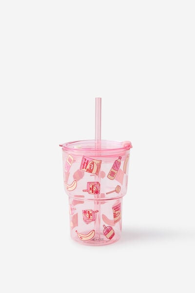 Love A Latte Glass Tumbler, SNACKS