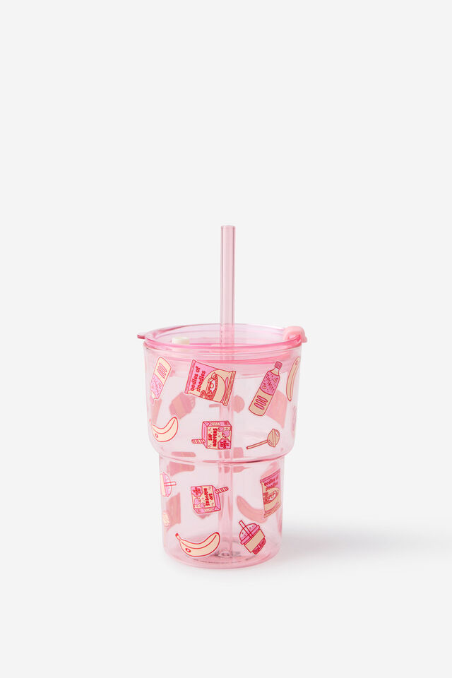 Love A Latte Glass Tumbler, SNACKS