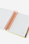 2027 A5 Daily Bright Days Diary, WASABI/LIMONCELLO SPLICE - example image 5