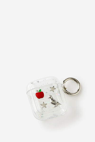 Trinket Earbud Case Gen 1 & 2, TRAPPED NYC ICONS/CLEAR