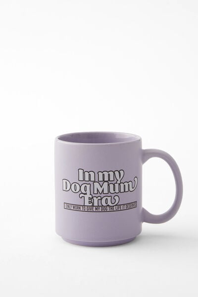 Daily Mug, DOG MUM ERA LILAC