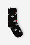 Christmas Novelty Socks, LCN DIS NIGHTMARE BEFORE CHRISTMAS (M/L) - example image 1