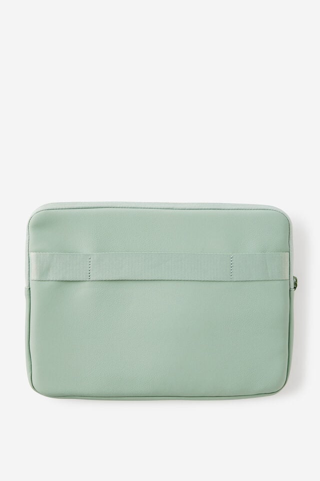 Pro 14 Inch Laptop Case, TYPO GREEN