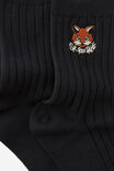 Mid Crew Socks, FOR FOX SAKE - alternate image 3