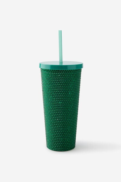 Bling It On Smoothie Cup, GREEN