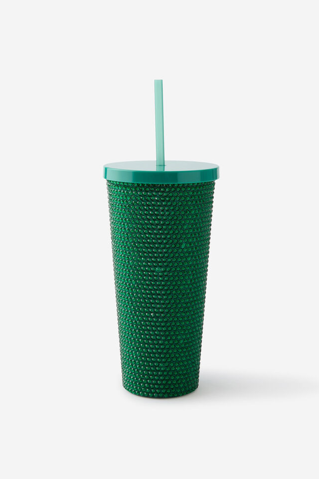 Bling It On Smoothie Cup, GREEN