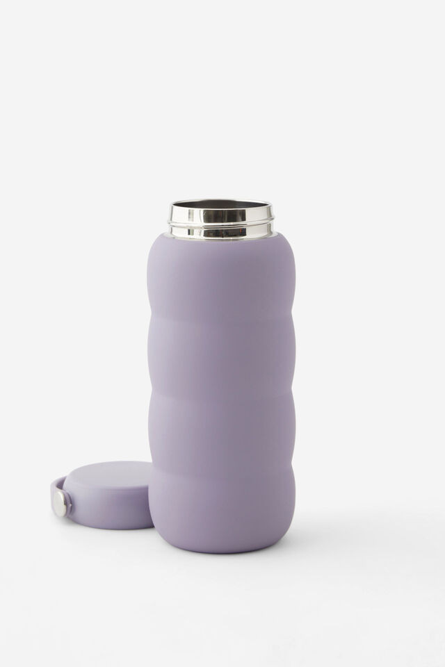 The Cloud Metal Drink Bottle, SILVER LILAC