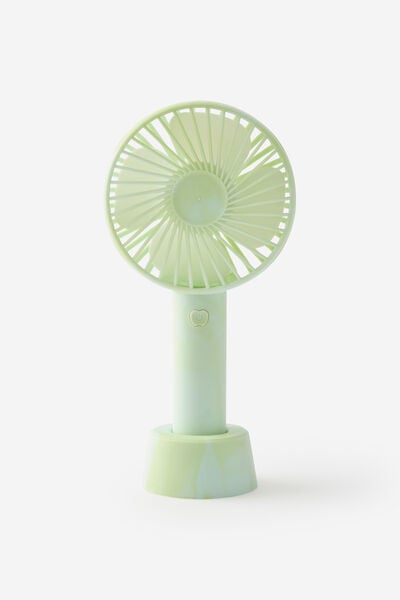 Desktop Fan, ICED MATCHA SWIRL
