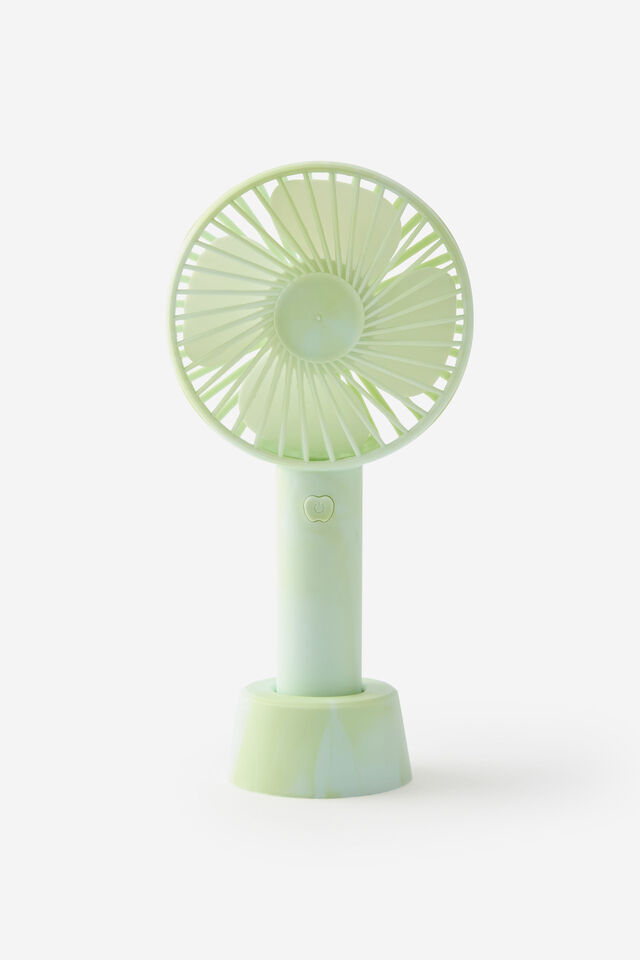 Desktop Fan, ICED MATCHA SWIRL