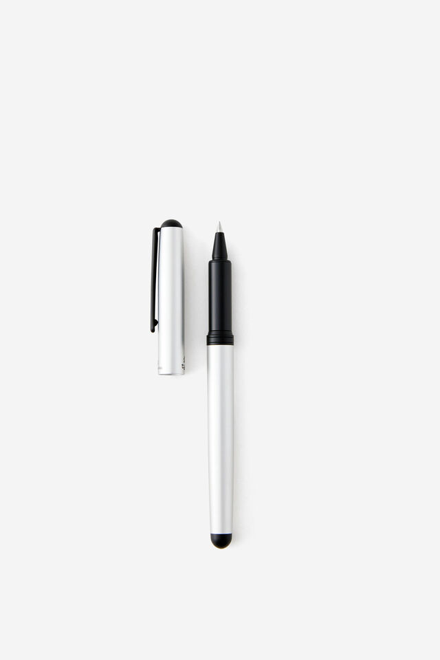 0.5Mm Rollerball Pen, SILVER