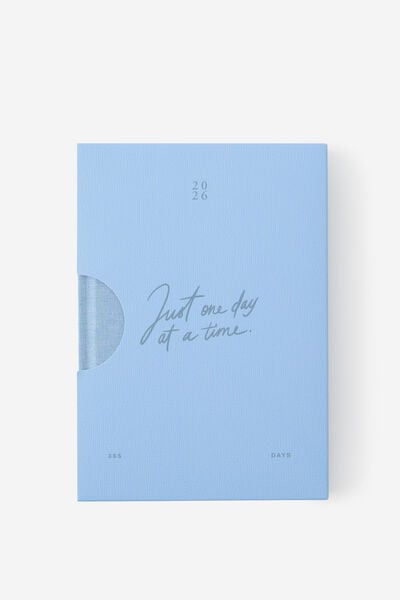 2026 Loft A5 Daily Diary, Denim Blue One Day
