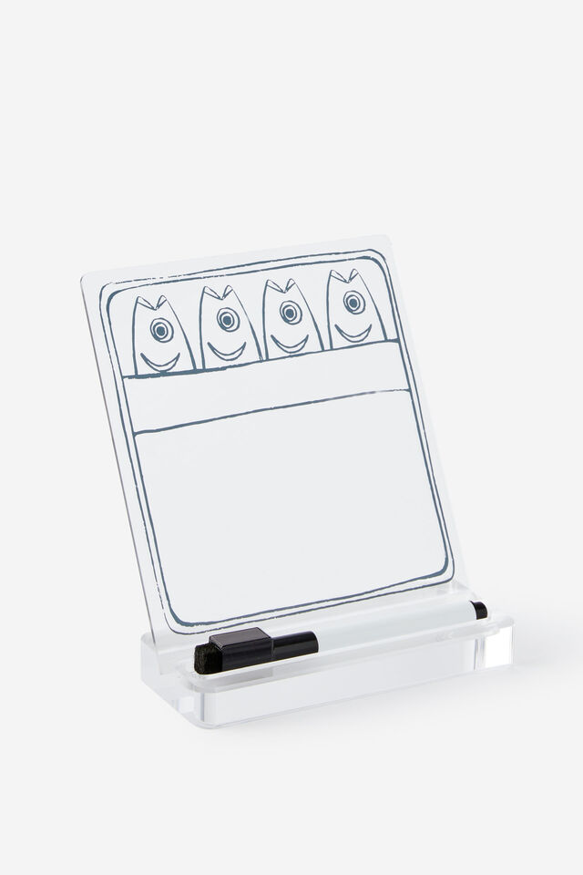 Acrylic Memo Stand, SARDINES