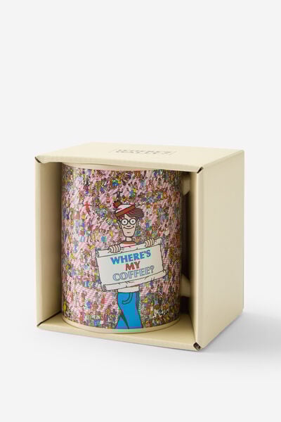 Daily Dose Mug, LCN UNI WHERE S WALLY YARDAGE