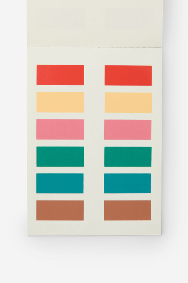 Large Watercolour Paint Pad, AQUAMARINE