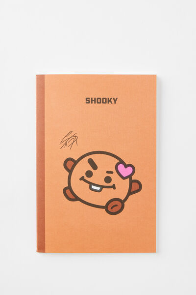 Lcn A5 Lined Notebook, LCN BT21 SHOOKY