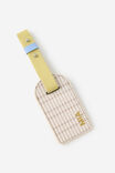Personalised Core Luggage Tag 1, NEUTRAL CHECK - alternate image 1