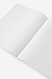 A4 Penpal Notebook, MINTY ESPRESSO - example image 3