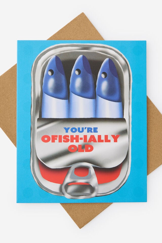 Premium Nice Birthday Card 2.0, SCENTED SARDINE TIN