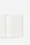 A5 Soft Lined Notetaker Notebook, DEEP SPACE - example image 2