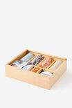 Poker Set, RETROGRADE/LT WOOD - example image 1