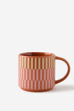Select Colour: SPLICEY STRIPE GINGERBREAD