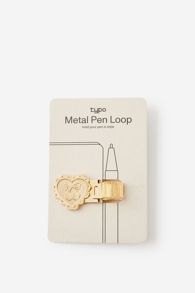 Metal Pen Loop, CHERRY HEART