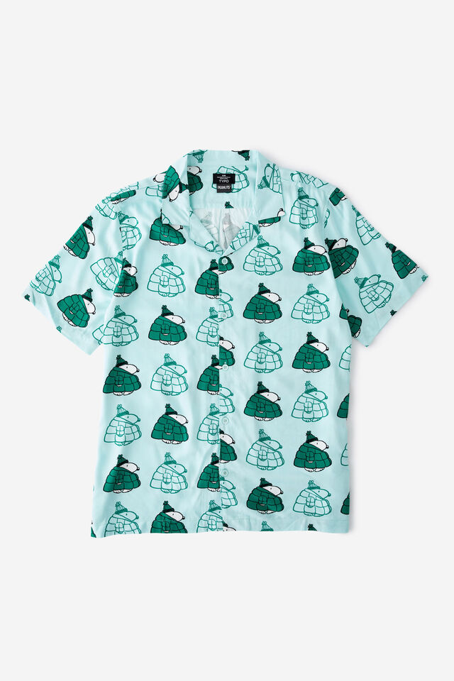 Snoopy Christmas Party Shirt, LCN PEA SNOOPY & WOODSTOCK