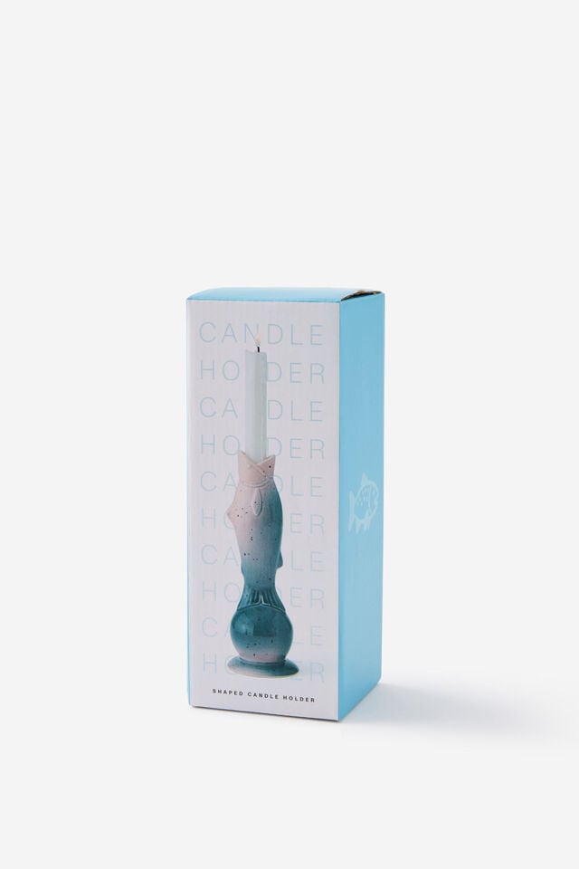 Shaped Candle Holder, FISH