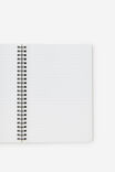 A5 Spiralbound Notebook, MINI STAMPS - example image 2