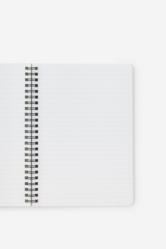 A5 Spiralbound Notebook, MINI STAMPS